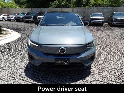 Gray 2023 Volvo C40 Recharge Pure Electric Twin Ultimate