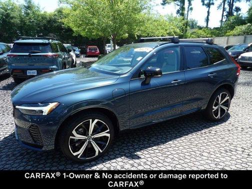 Denim Blue Metallic 2025 Volvo XC60 Plug-In Hybrid T8 Ultra