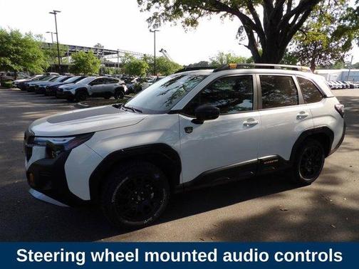 Crystal White Pearl 2026 Subaru Forester Wilderness