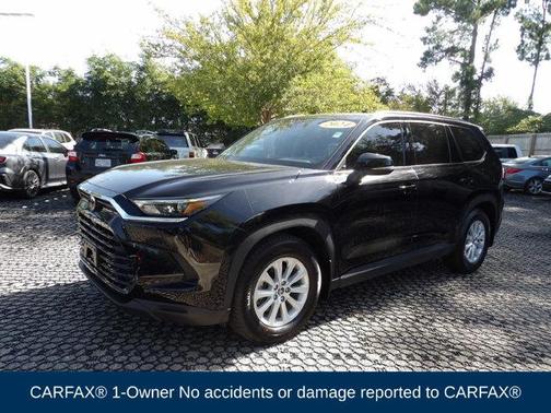 Midnight Black Metallic 2024 Toyota Grand Highlander XLE