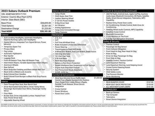2023 Subaru Outback Premium
