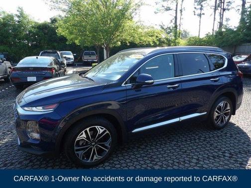 Stormy Blue 2019 Hyundai SANTA FE Ultimate