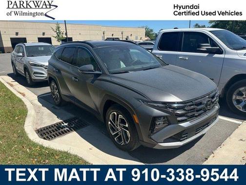Gray 2025 Hyundai TUCSON Limited