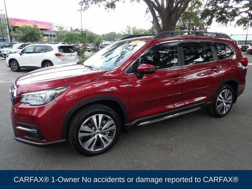 Crimson Red Pearl 2021 Subaru Ascent Limited 7-Passenger