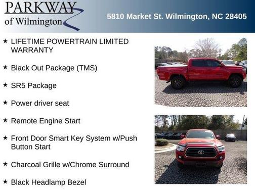 Barcelona Red Metallic 2023 Toyota Tacoma SR5