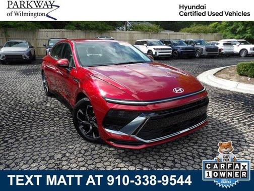 Red 2024 Hyundai SONATA SEL