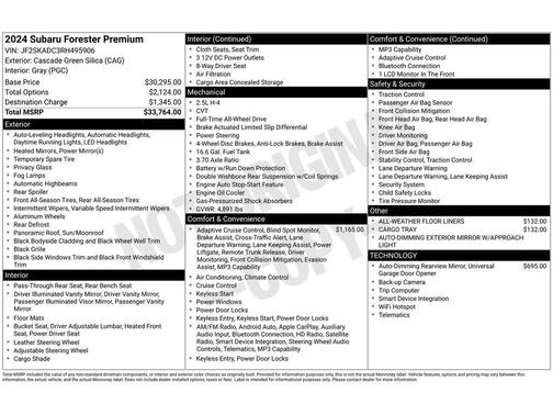 2024 Subaru Forester Premium
