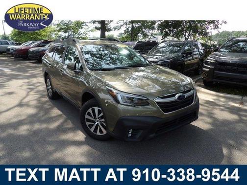 Green 2021 Subaru Outback Premium