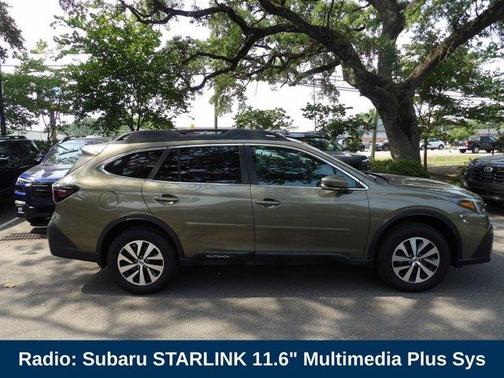 Green 2021 Subaru Outback Premium