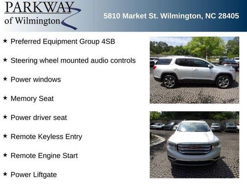 Quicksilver Metallic 2018 GMC Acadia SLT-2