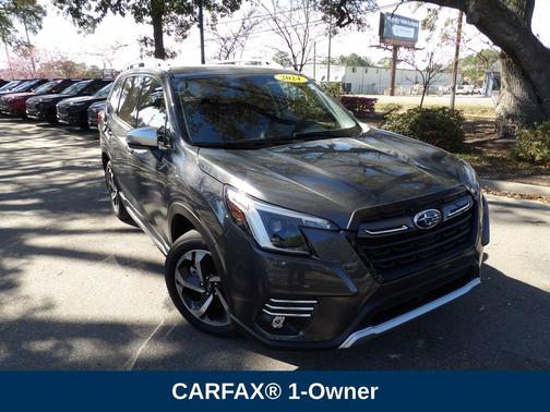 Gray Metallic 2024 Subaru Forester Touring