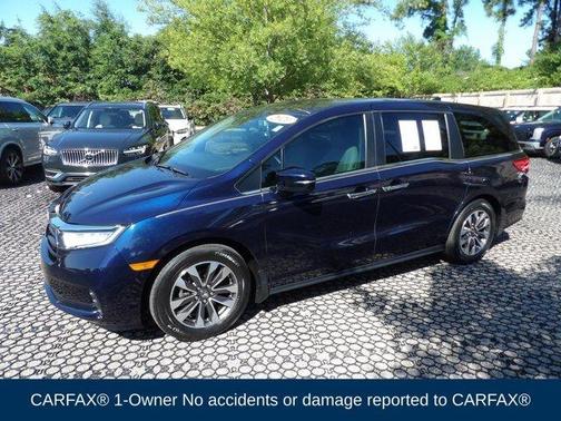 Blue 2021 Honda Odyssey EX-L