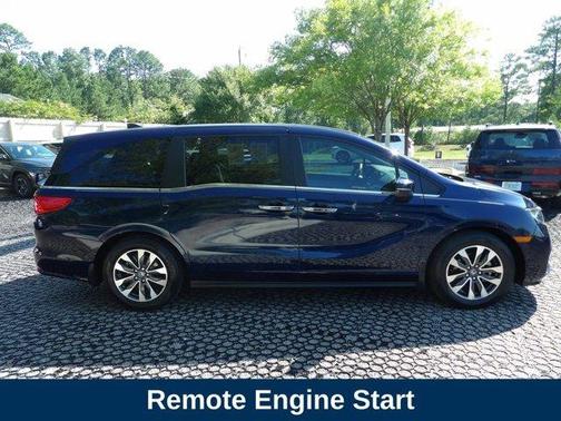 Blue 2021 Honda Odyssey EX-L