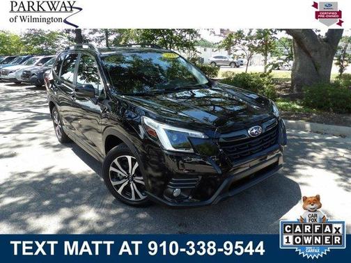 Crystal Black Silica 2023 Subaru Forester Limited