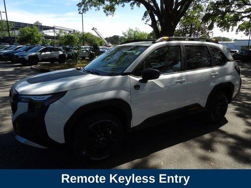 Crystal White Pearl 2026 Subaru Forester Wilderness