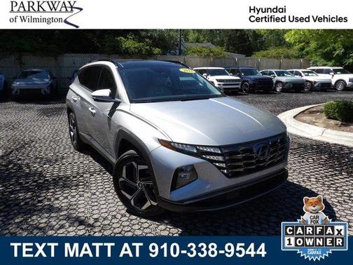 Shimmering Silver 2022 Hyundai TUCSON Hybrid Limited