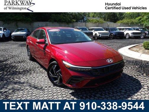 Red 2025 Hyundai ELANTRA SEL Convenience
