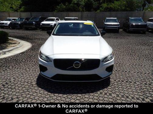Crystal White 2025 Volvo S60 Plug-In Hybrid T8 Plus