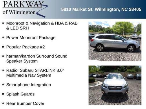 Ice Silver Metallic 2019 Subaru Outback 3.6R Limited