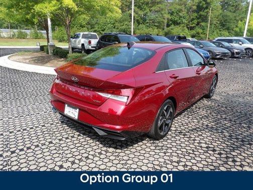 Red 2023 Hyundai ELANTRA Limited