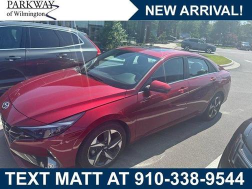 Red 2023 Hyundai ELANTRA Limited