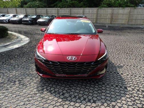 Red 2023 Hyundai ELANTRA Limited