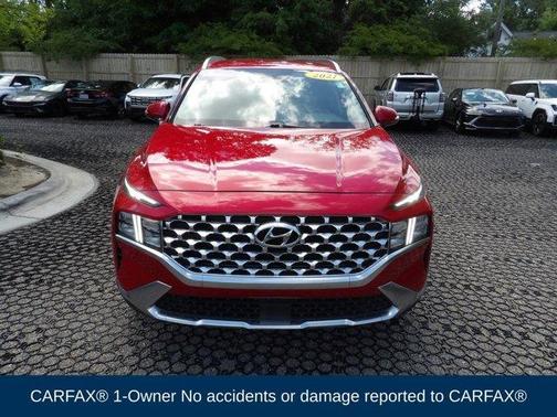 Calypso Red 2021 Hyundai SANTA FE SEL