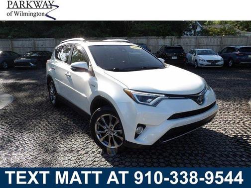 Blizzard Pearl 2018 Toyota RAV4 Hybrid Limited