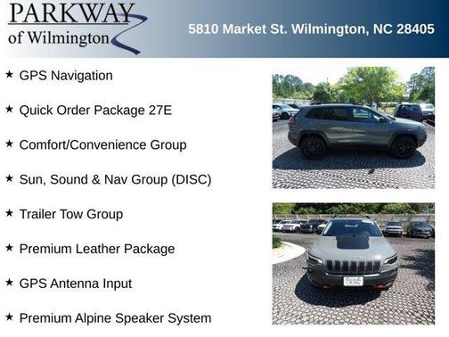 Gray Clearcoat 2022 Jeep Cherokee Trailhawk