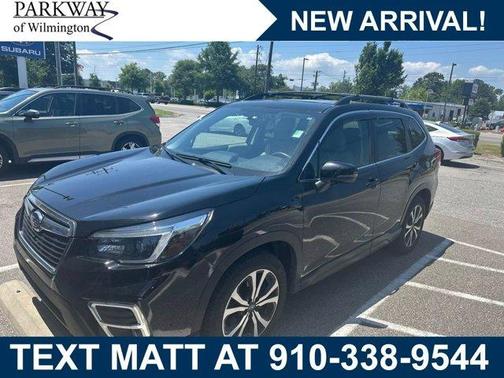 Crystal Black Silica 2021 Subaru Forester Limited