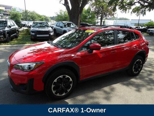 Pure Red 2023 Subaru Crosstrek Premium