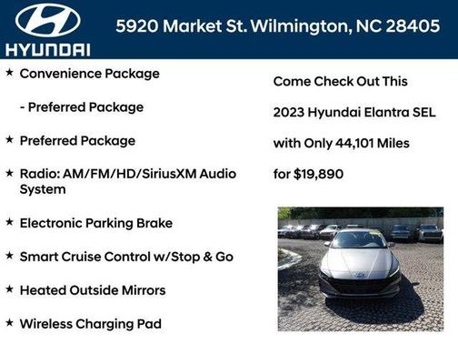 Metal 2023 Hyundai ELANTRA SEL
