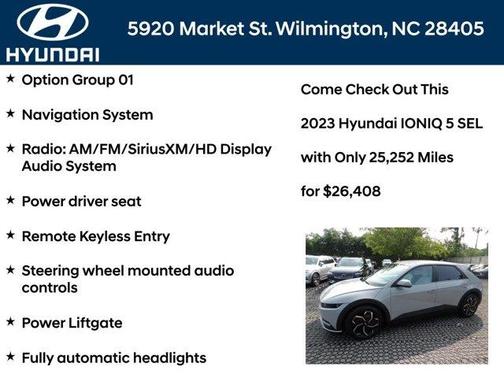 Cyber Gray 2023 Hyundai IONIQ 5 SEL