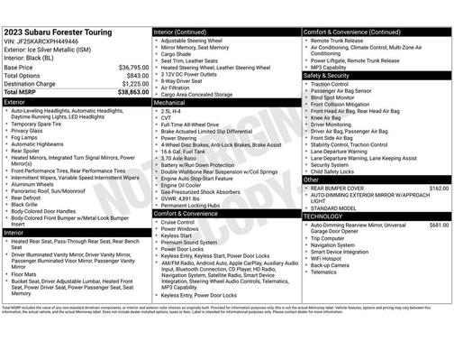 2023 Subaru Forester Touring