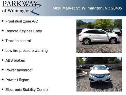 White 2018 Acura RDX