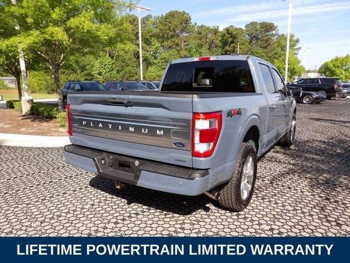 Azure Gray Metallic 2023 Ford F-150 Platinum