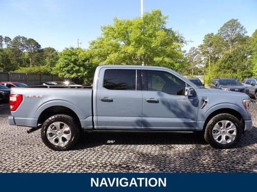 Azure Gray Metallic 2023 Ford F-150 Platinum