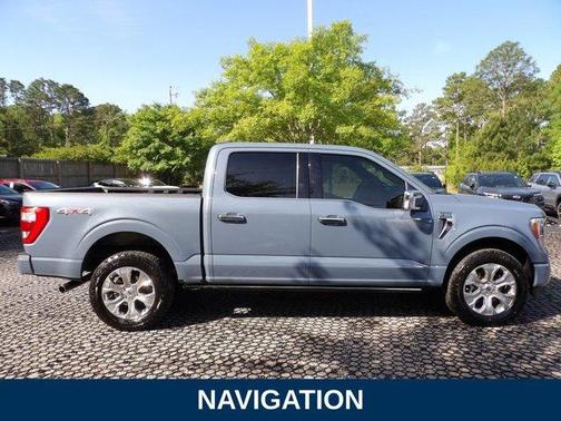 Azure Gray Metallic 2023 Ford F-150 Platinum