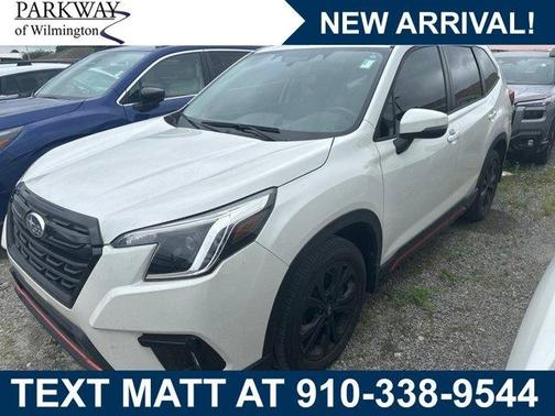 Crystal White Pearl 2024 Subaru Forester Sport