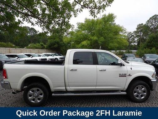 Pearl White 2016 RAM 2500 Laramie