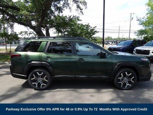 Deep Emerald Green 2026 Subaru Outback Touring XT