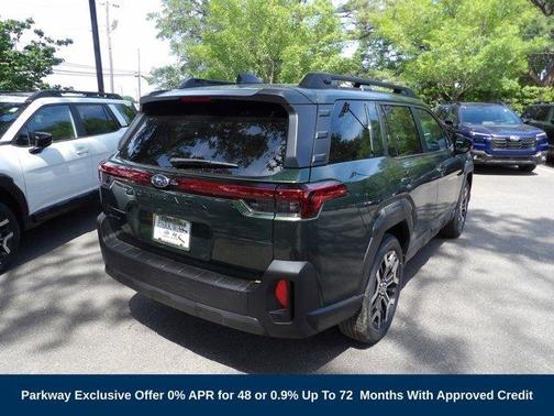 Deep Emerald Green 2026 Subaru Outback Touring XT