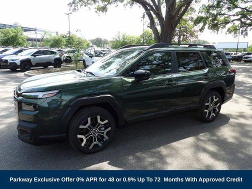 Deep Emerald Green 2026 Subaru Outback Touring XT