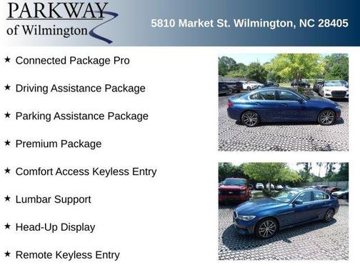 Blue Metallic 2021 BMW 330 i xDrive