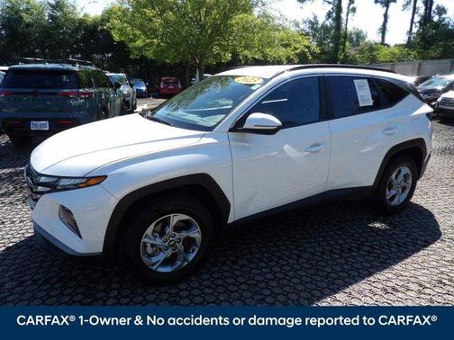 White Pearl 2023 Hyundai TUCSON SEL