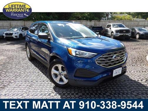 Blue Metallic 2020 Ford Edge SE