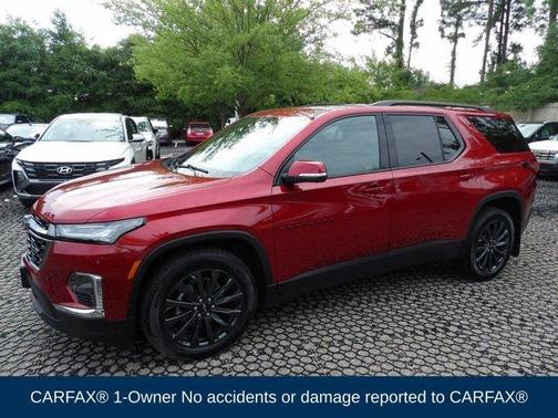 Radiant Red 2023 Chevrolet Traverse RS