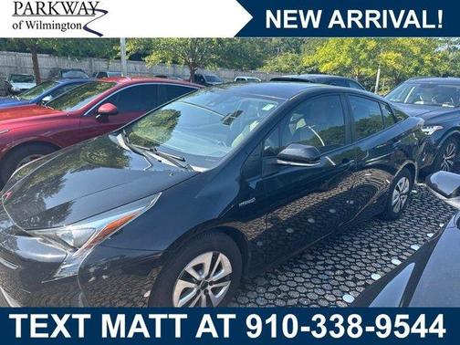 Midnight Black Metallic 2018 Toyota Prius One