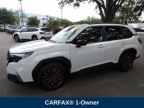 Crystal White Pearl 2025 Subaru Forester Sport