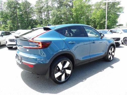 Blue Metallic 2023 Volvo C40 Recharge Pure Electric Twin Ultimate